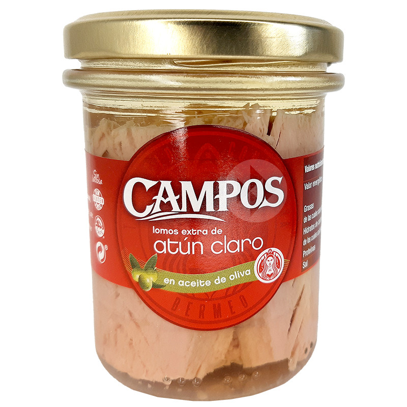 ATÚN CLARO ACEITE OLIVA FRASCO-212